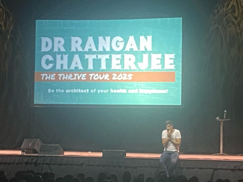 Dr Rangan at Brighton Centre