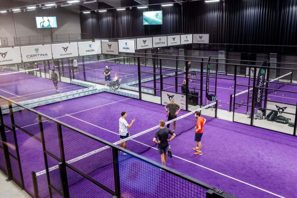 Padel indoor court