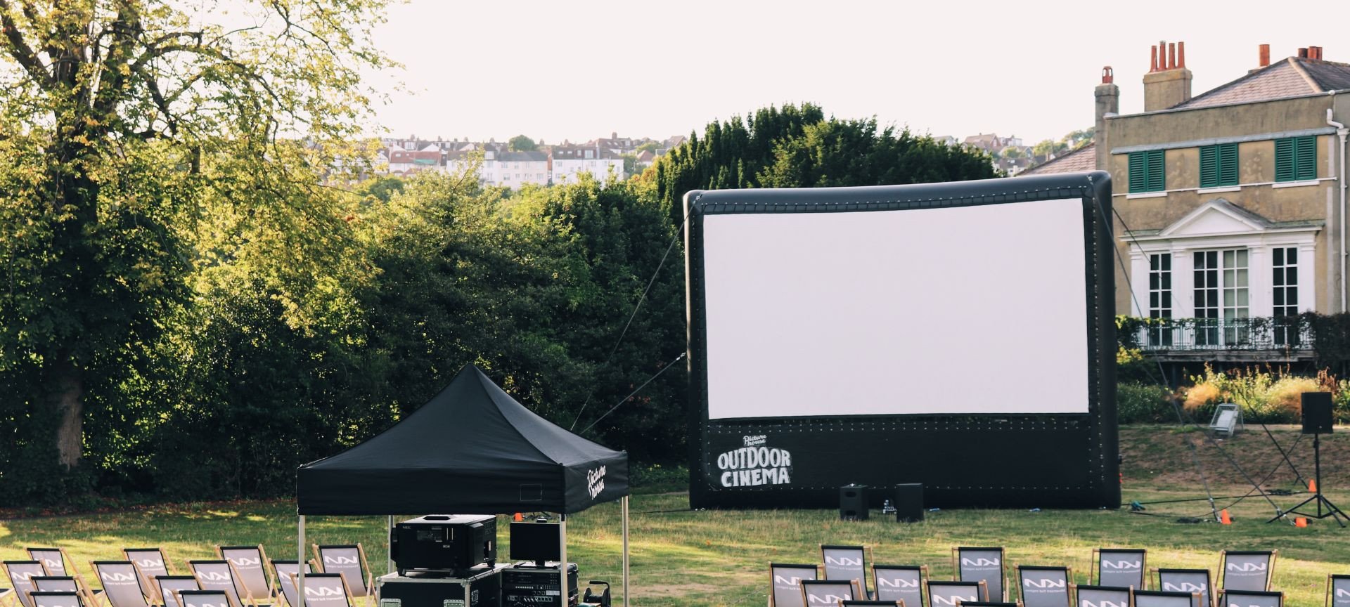 Picturehouse outdoor cinema at Preston Manor