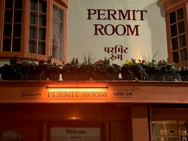 Dishoom Permit Room
