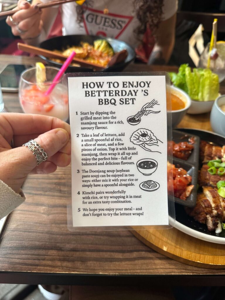 BBQ set Korean Brighton