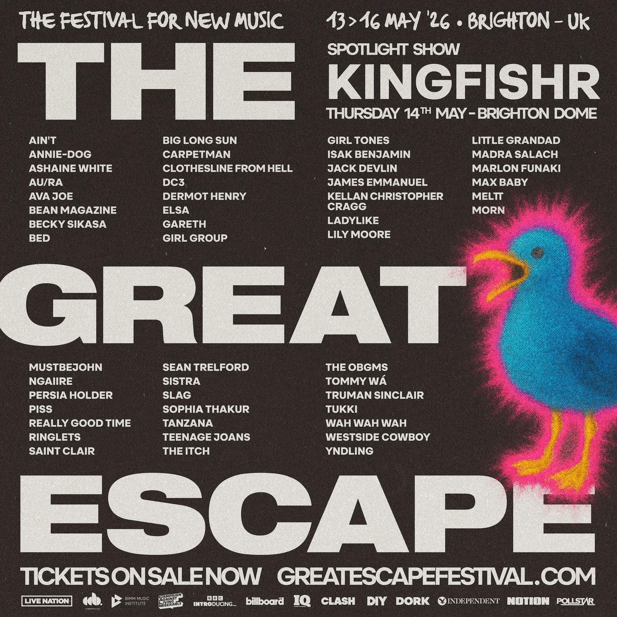 The Great Escape 2026