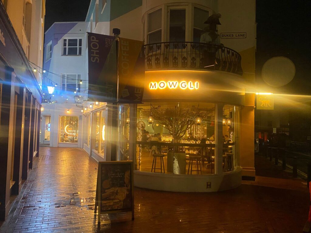 Mowgli Brighton in Dukes Lane