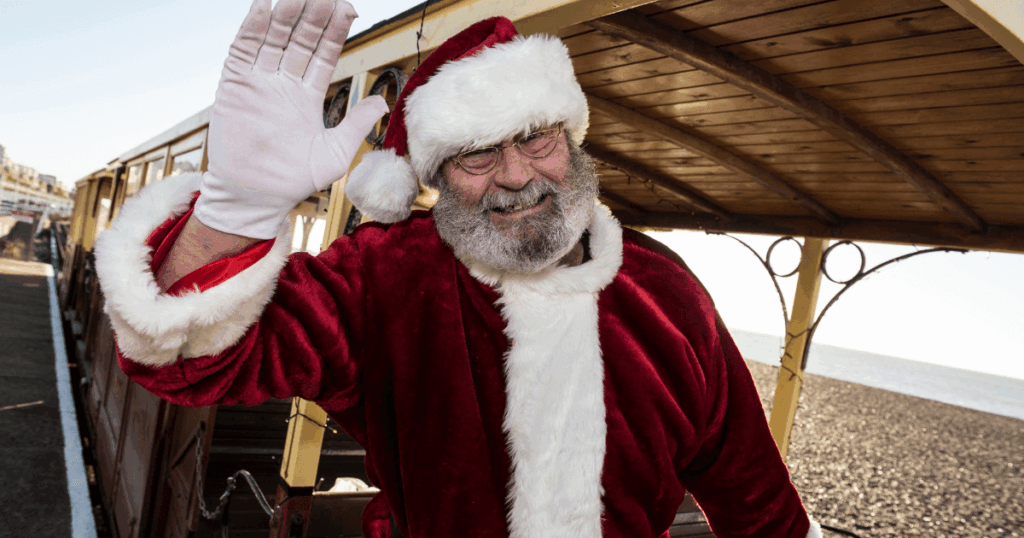Santa at Volks Railway