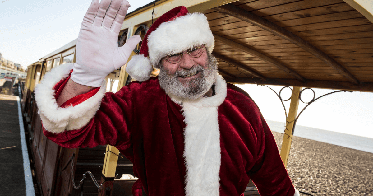 Santa at Volks Railway