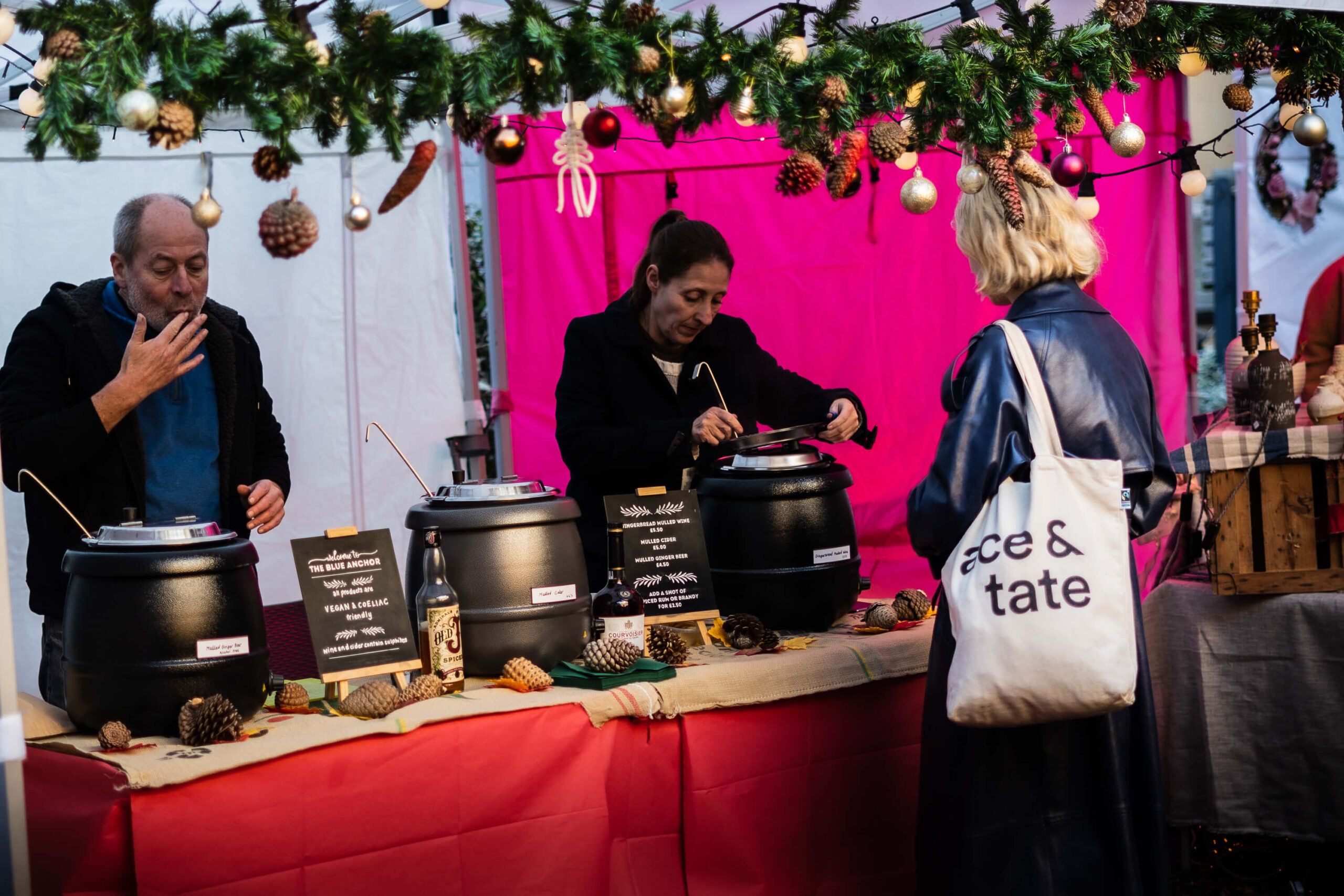 Mulled wine in Brighton