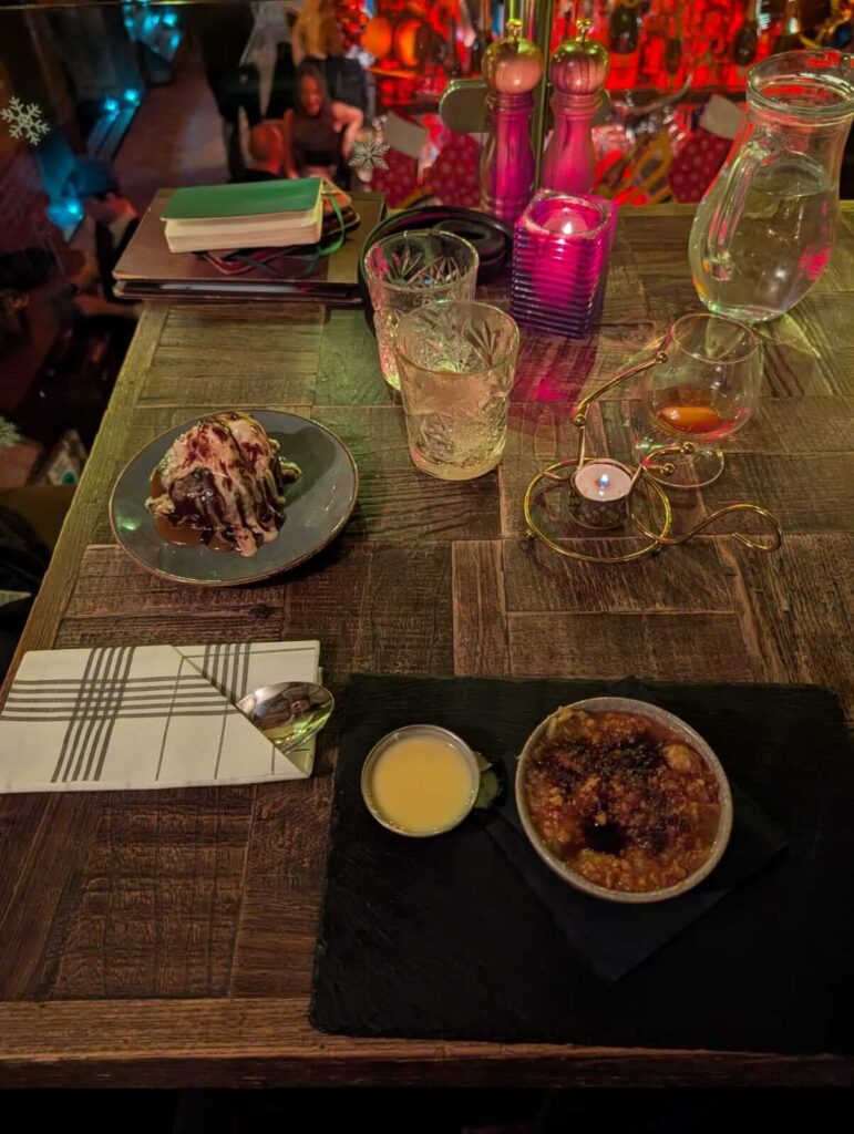 Food and drink at Bohemia Brighton