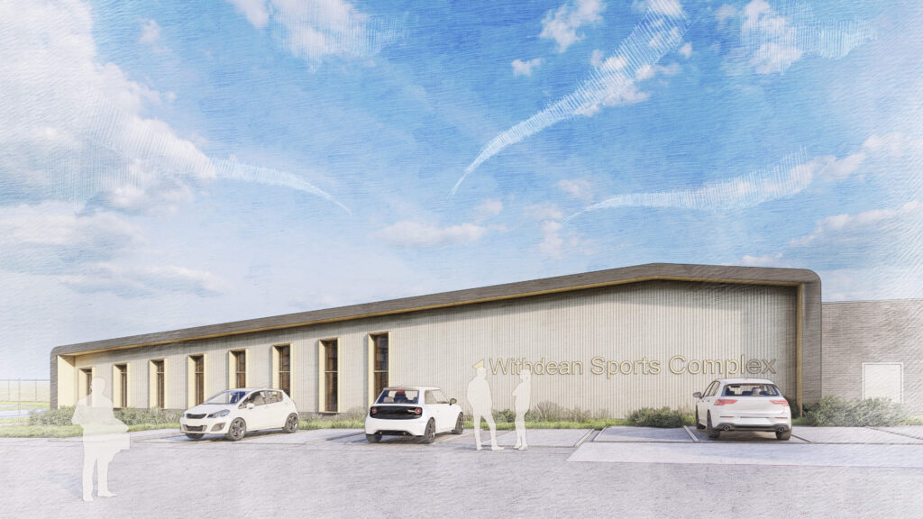 Withdean Sports Complex swimming pool artist's impression