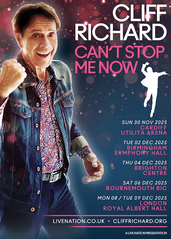 Cliff Richard tour poster